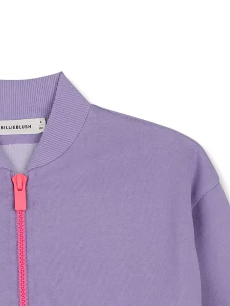 Kurtka bomber dziecięcy Billieblush fioletowy