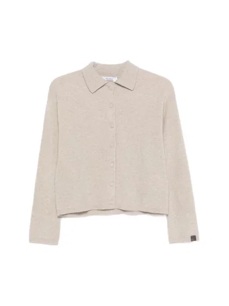 Kardigan Max Mara beżowy