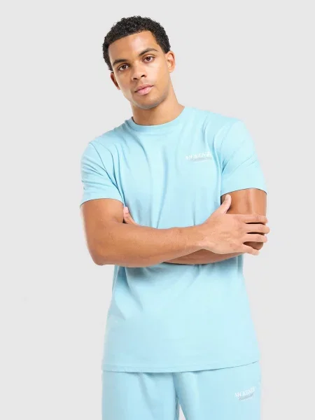 Mckenzie T-Shirt Type niebieska