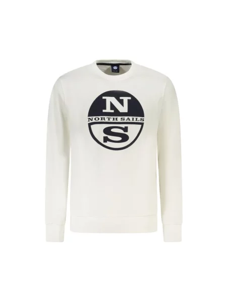 Bluza North Sails z nadrukiem biała