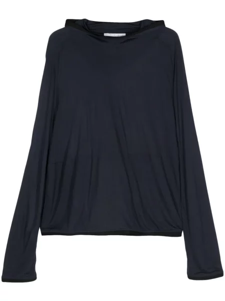 Суичър с качулка Ranra синьо