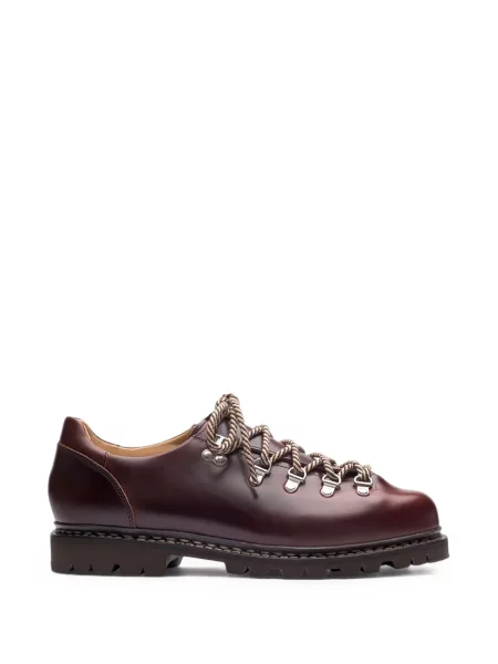 Pantofi derby Paraboot din piele maro