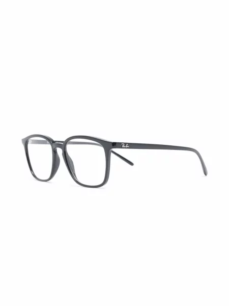 Ochelari de soare pătrați Ray-ban negru