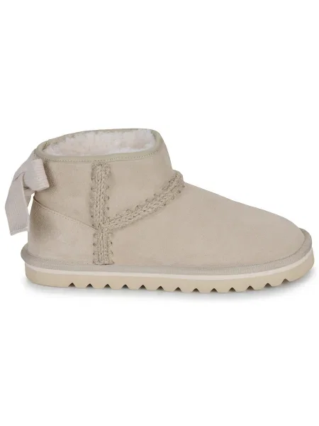 Pantofi Armistice cu funde bej