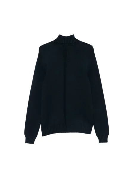 Sweter z golfem Add do golfa niebieski