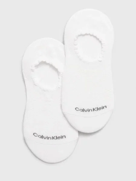 Чорапи тип терлици Calvin Klein бял
