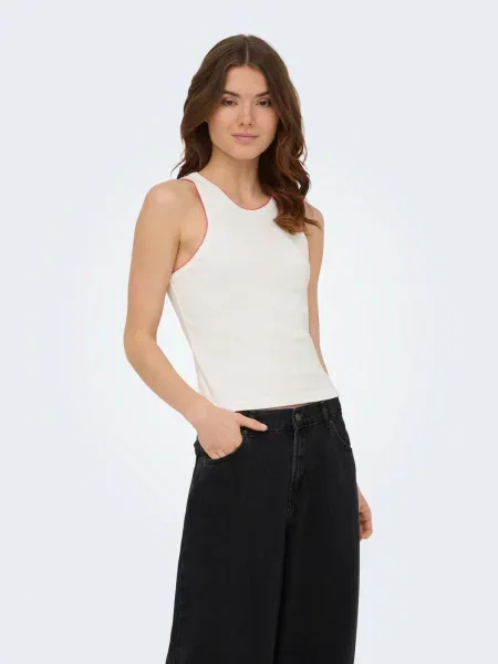 ONLY Top ONLALLY malina bijela