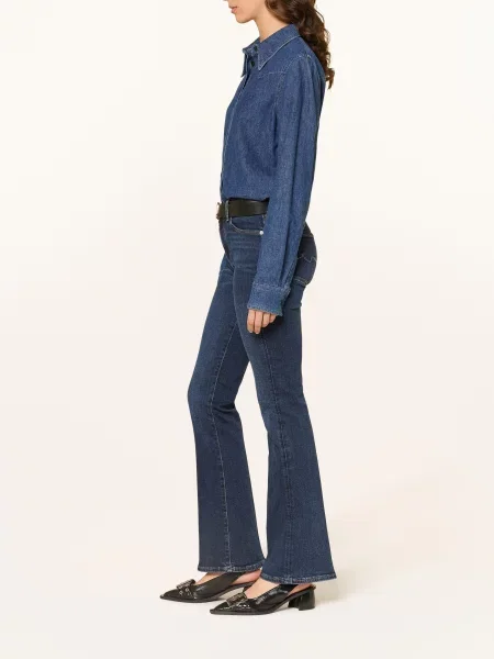 7 For All Mankind Džíny Bootcut midnight fade