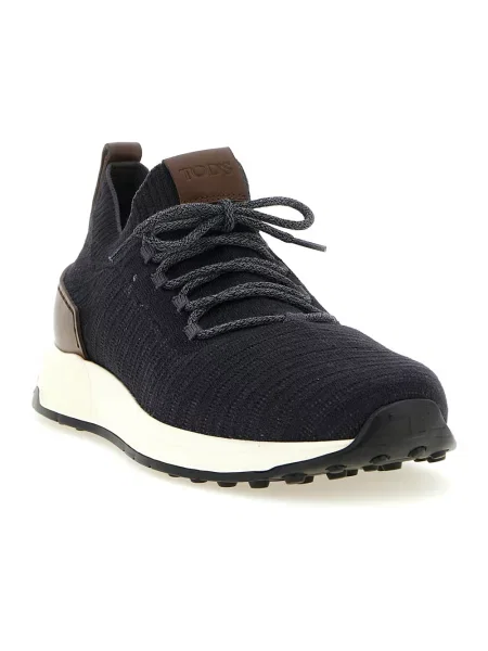 Sneakersy Tod's skórzane szare