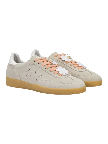 Sneakersy Sun68 zamszowe szare