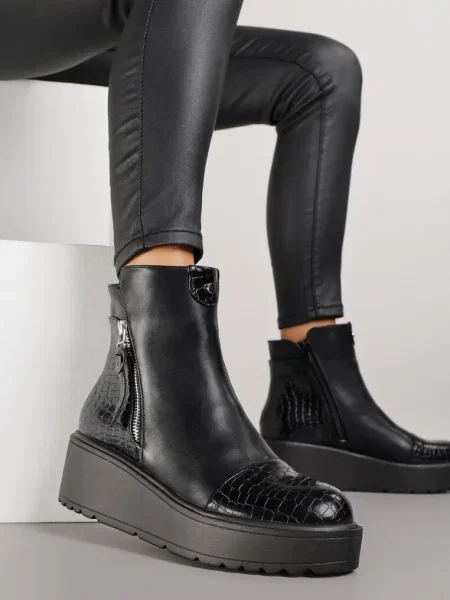 Botine Faleressa negre