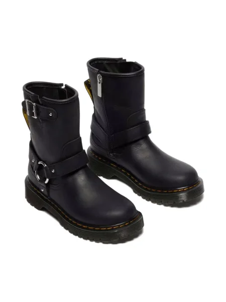 Dětské kotníkové boty Dr. Martens černé