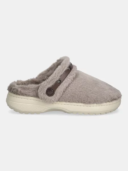 Классические тапочки Crocs серые