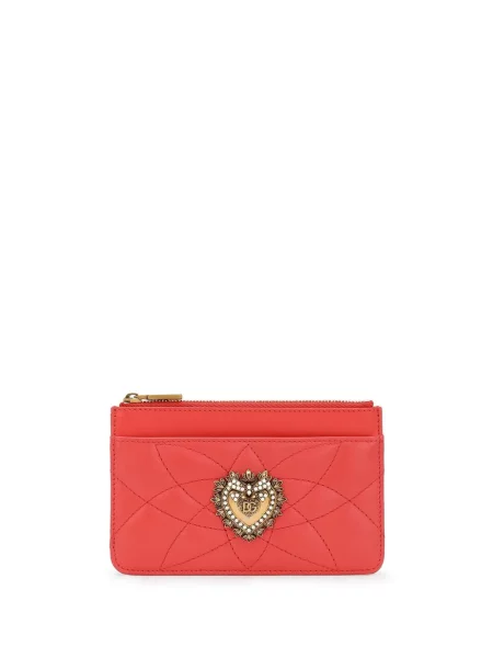 Portofel Dolce & Gabbana din piele portocaliu