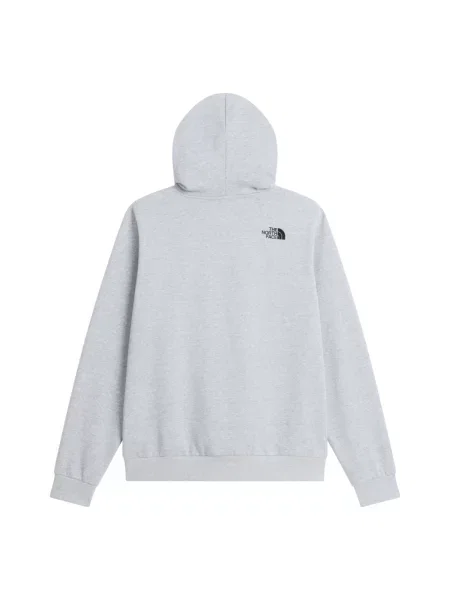 Długa koszulka sportowa The North Face z długim rękawem na siłownię szara