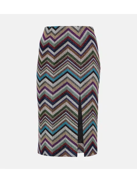 Fustă tip creion Missoni de lână