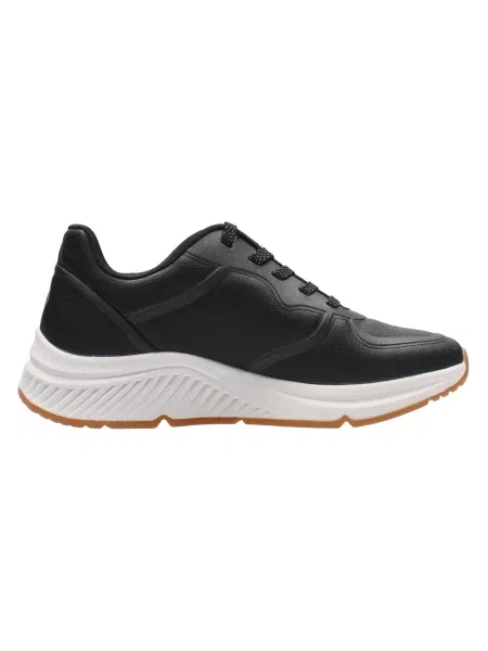 Skechers Buty Kobieta 35 EU Skóra Sportowe sneakersy skórzane z podparciem łuku stopy czarny