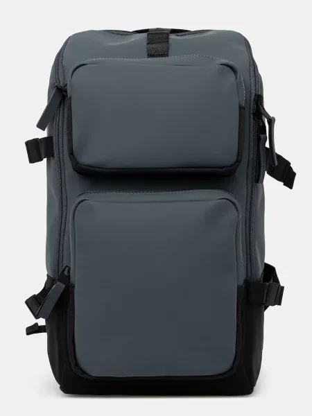 Раница Rains Trail Cargo Backpack голям с изчистен дизайн синьо