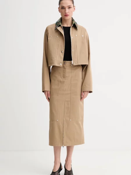 MSGM спідниця із розрізом