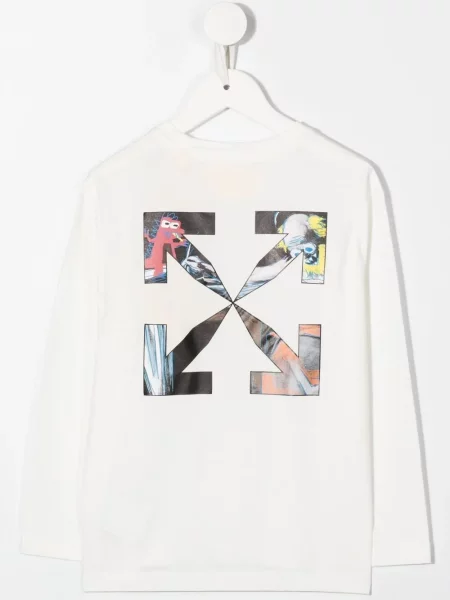 Koszulka dziecięca Off-white biała