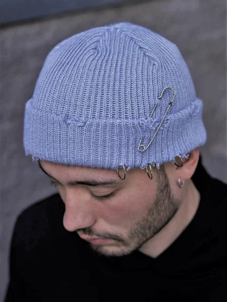 Шапка Without серая