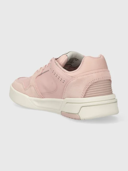 Kožené sneakers boty Champion SL Low růžová