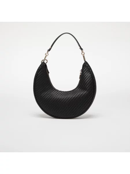Τσάντα hobo Guess μαύρο