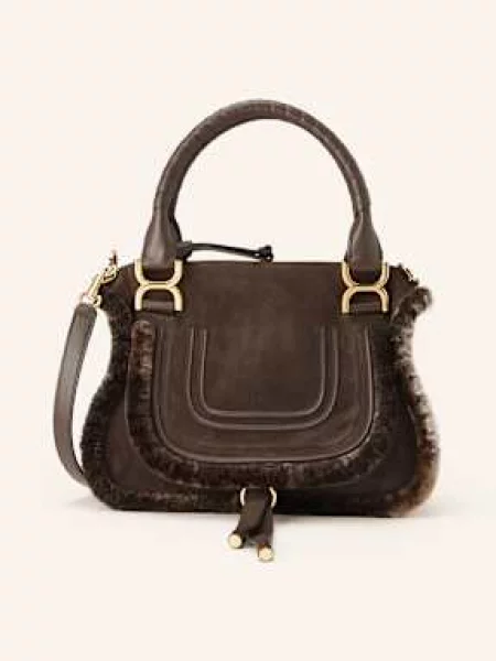 Chloé Torebka Marcie braun brązowa