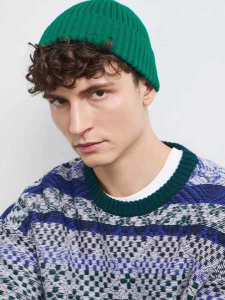 Medicine čiapka beanie pánska zelená