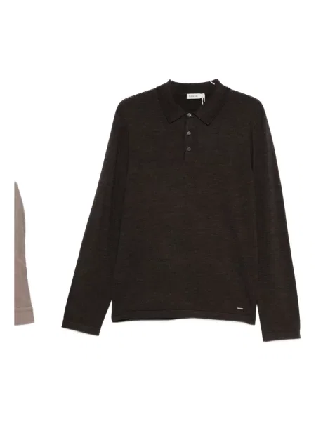 Polo Simkhai de lână maro