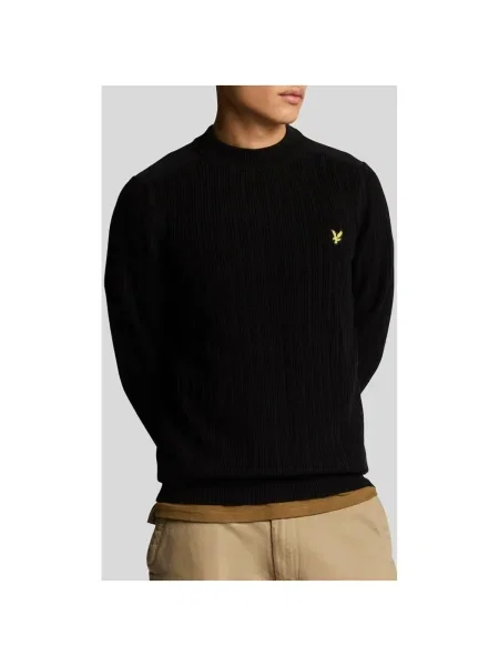 Pulover Lyle & Scott negru