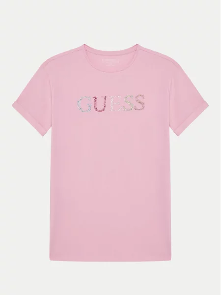 Футболка Guess розовая