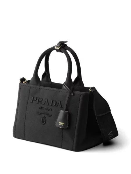 Geantă Prada din canvas negru