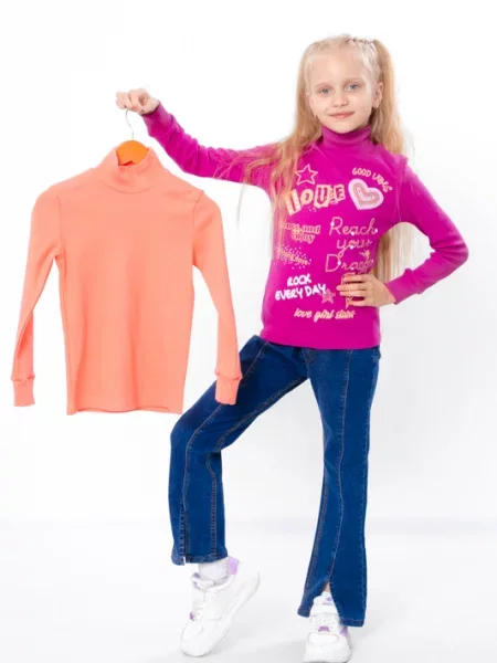 Дитячий Гольф Носи своє бавовна/поліестер помаранчевий