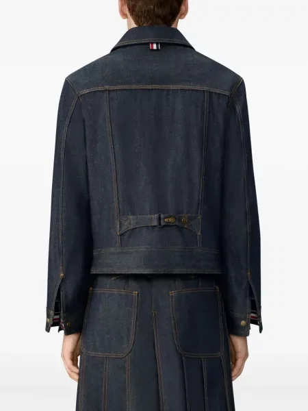 Geacă Thom Browne albastru
