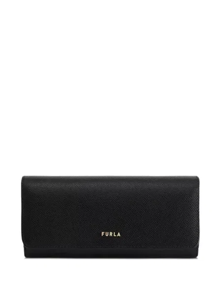Portofel Furla din piele clasic negru