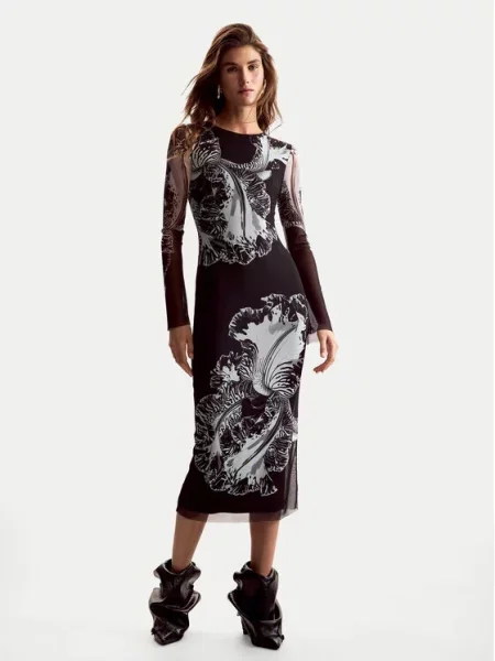 Desigual Повсякденна сукня Reims Lacroix чорний