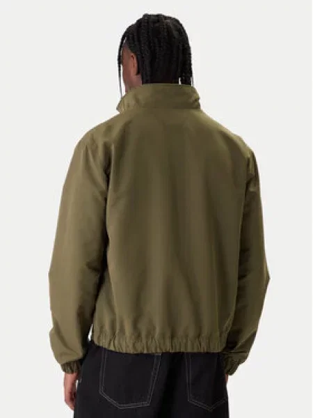 Tommy Jeans Prehodna jakna Essential Zelena črna