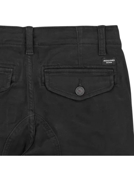 Pantaloni copii Jack & Jones negru