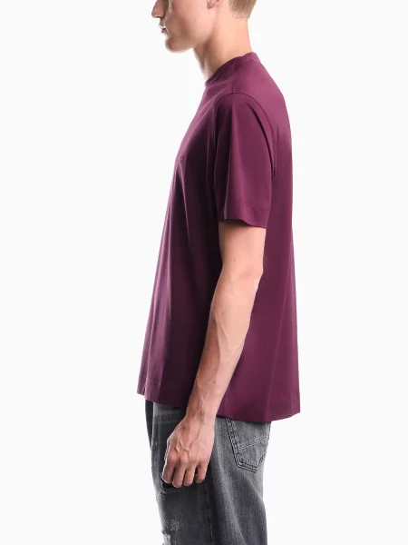 Футболка Emporio Armani фіолетовий