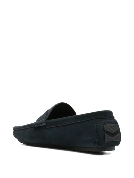 Szarvasbőr loafer Sergio Moretti Firenze kék