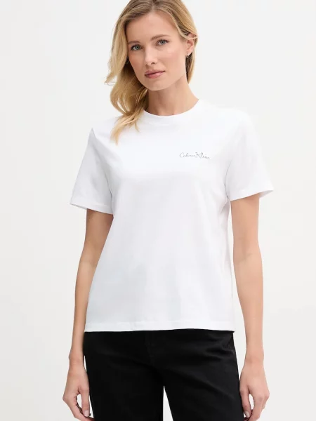 Calvin Klein Jeans tričko bílé