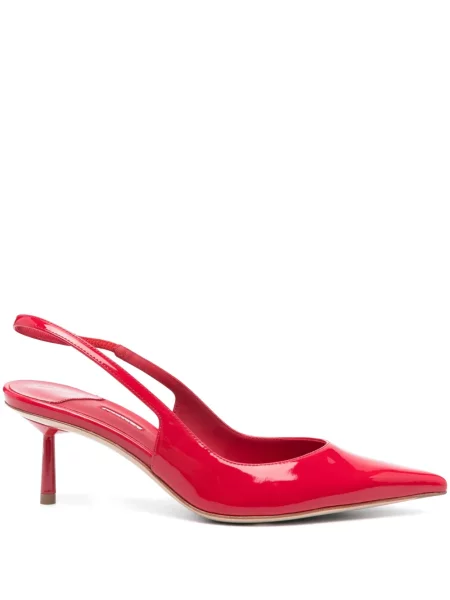 Pantofi cu toc Le Silla slingback roșu