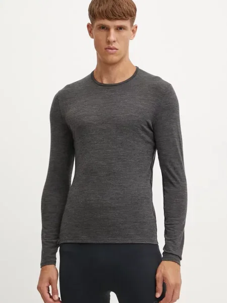 Термобелье Icebreaker из шерсти мериноса серое