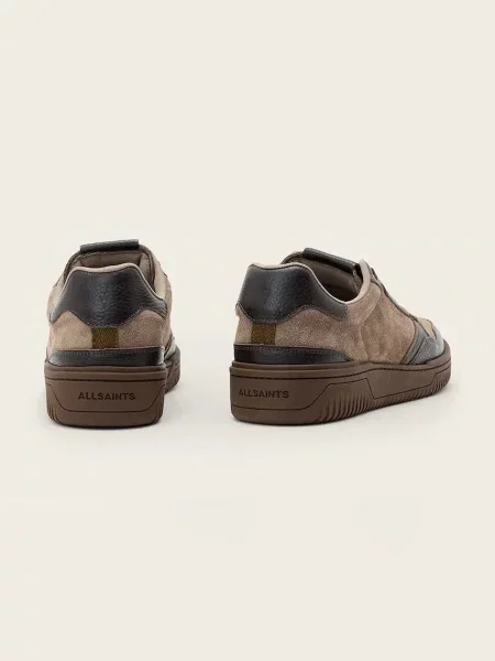 Замшевые кроссовки Allsaints