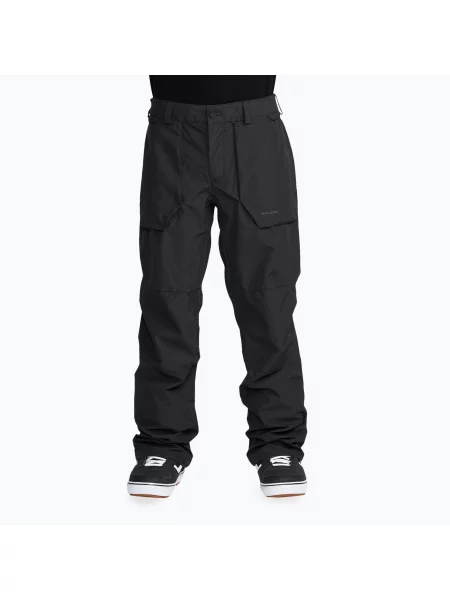 Мъжки панталони за сноуборд Volcom Roan black черно