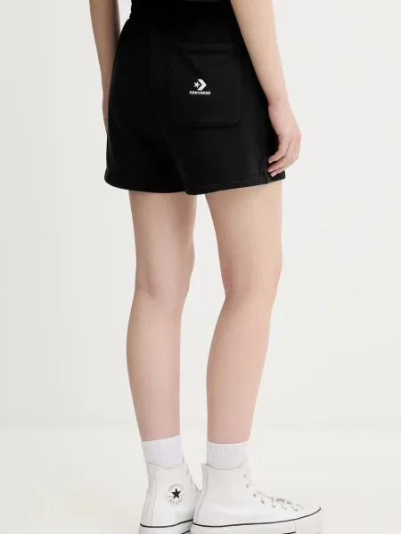 Kraťasy Converse high waist černá