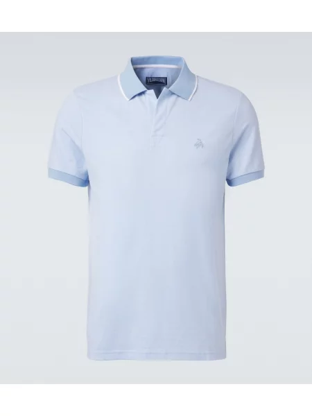 Tricou polo Vilebrequin albastru