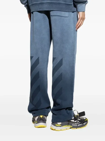 Pantaloni Off-white alb