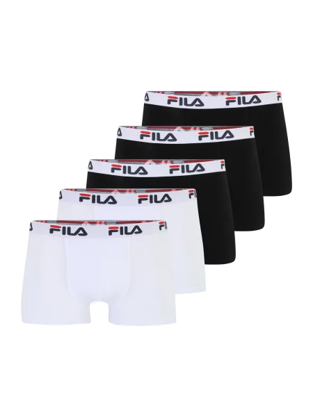 FILA Boxeri roșu / negru alb